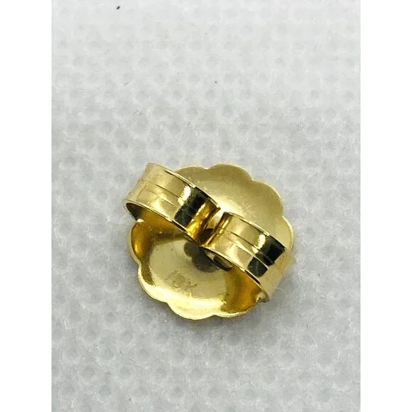 SOD!!! David Yurman 18K Yellow White Gold Diamond 47mm Crossover Hoop Earrings - Picture 14 of 14